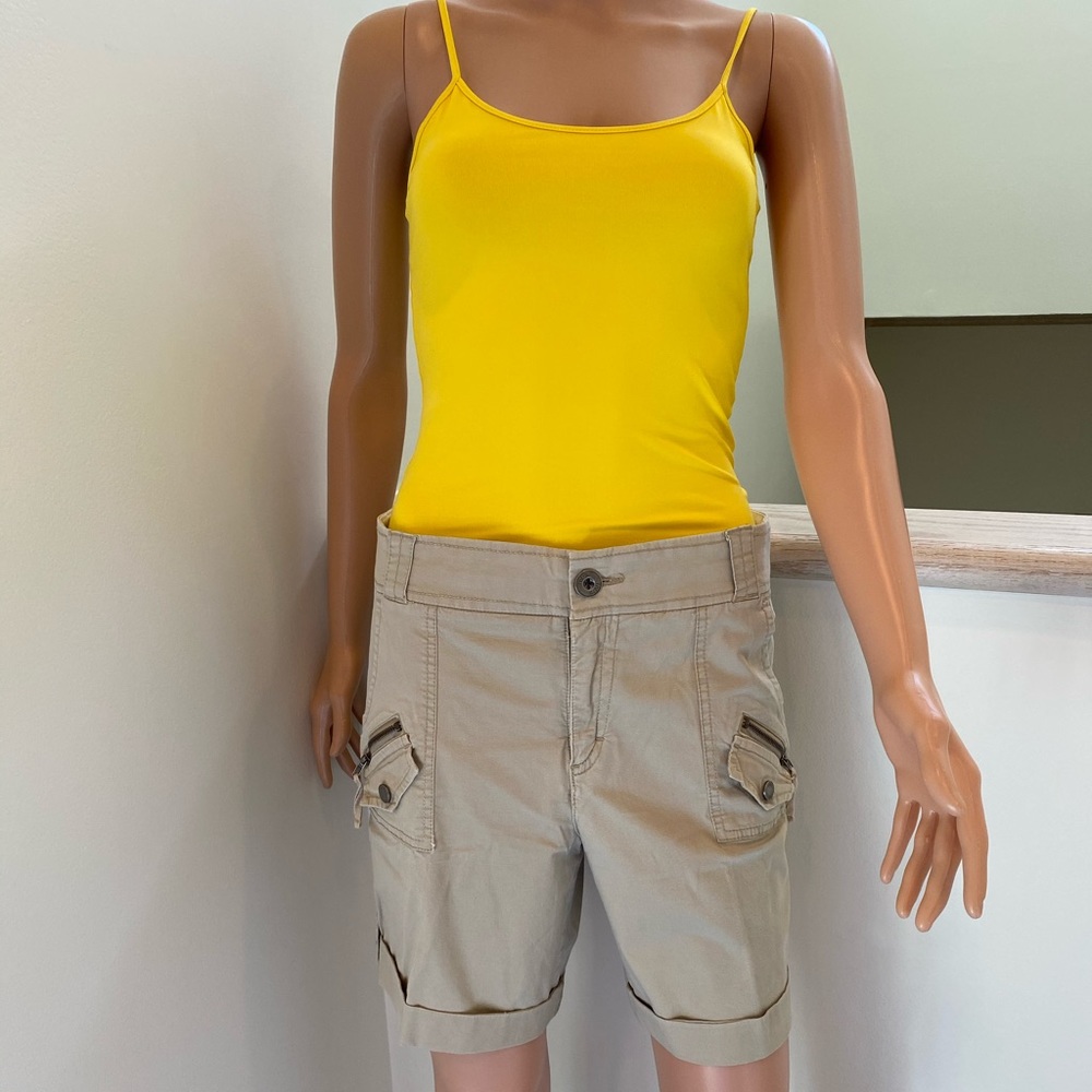 Intro Khaki Bermuda Shorts - image 1